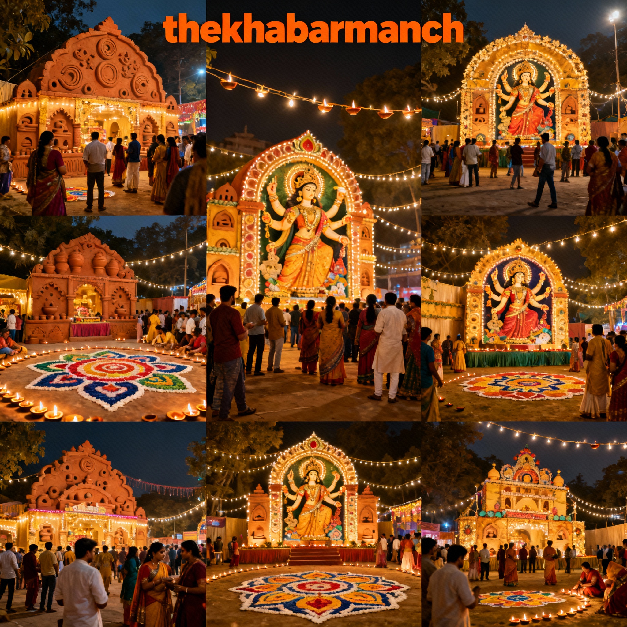 दिल्ली के प्रशिद्ध दुर्गा पूजा पंडाल