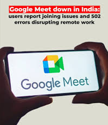 google meet server down today